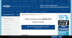Desktop Screenshot of emalsa.es
