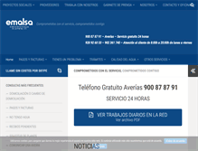 Tablet Screenshot of emalsa.es